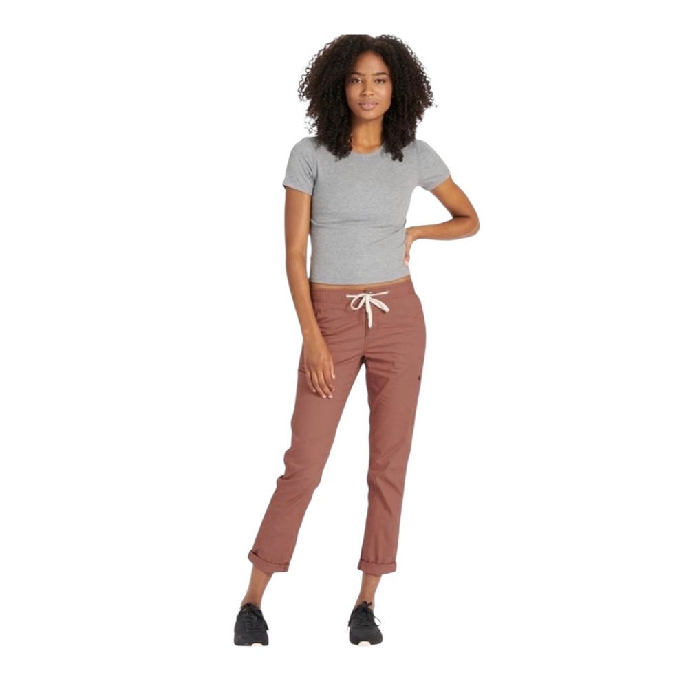 Vuori Ripstop Women’s Hiking Pant Salmon Size Medium